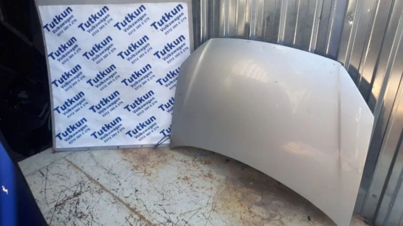 VW POLO 2004-2008 MODEL GÜMÜŞ GRİ RENK ÇIKMA ORJİNAL ÖN KAPUT
