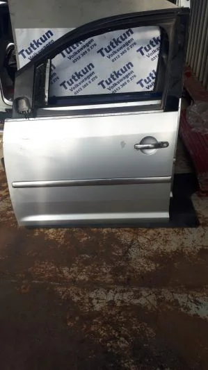 VW CADDY 2004-2012 MODEL SOL ÖN GRİ RENK ÇIKMA KAPI