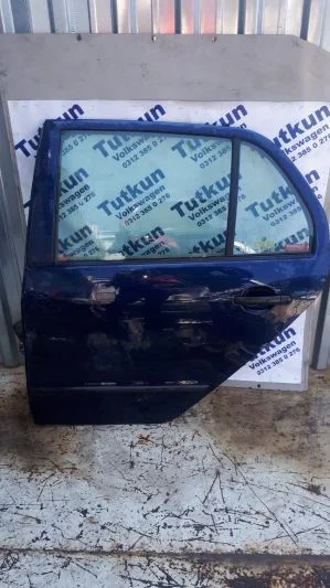 SKODA FABİA 2001-2009 MODEL LACİVERT RENK SOL ARKA KAPI